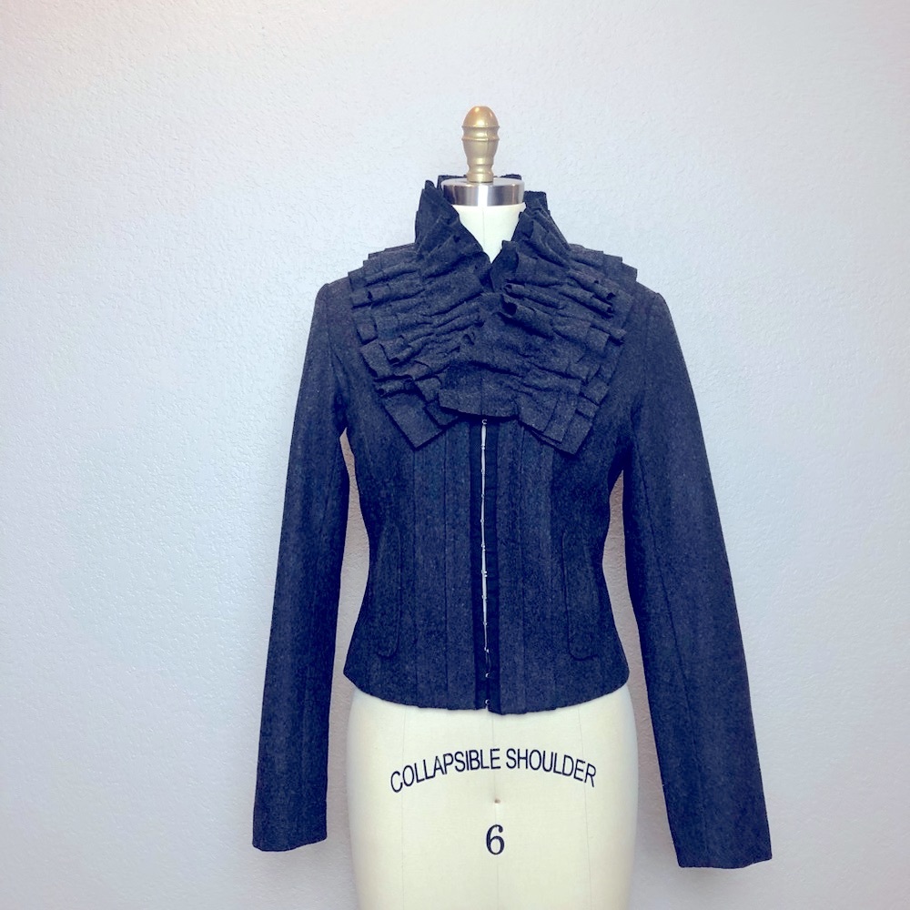 +N O R D S T R O M+ Hinge Ruffle Jacket - image 1
